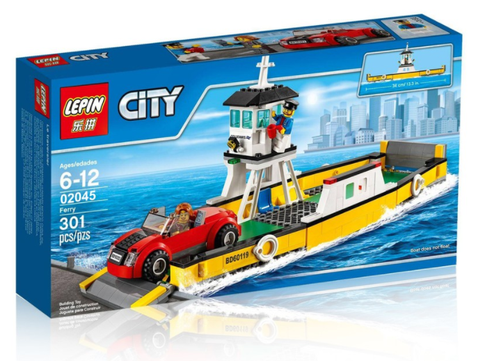 02045 Lepin Паром (аналог 60119 Лего) купить за 0₽ с доставкой по ...
