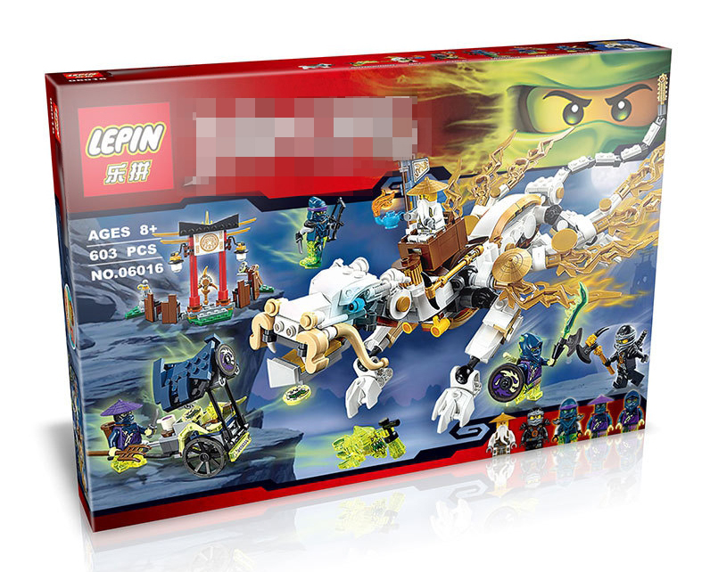 06016 Lepin Дракон мастера Ву (аналог 70734 Лего) купить за 0₽ с ...