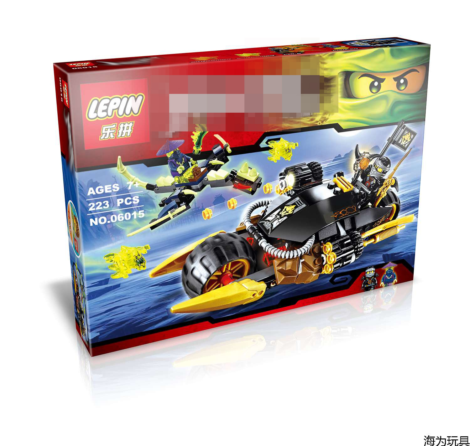 06015 Lepin Бластер-байк Коула (аналог 70733 Лего) купить за 0₽ с ...