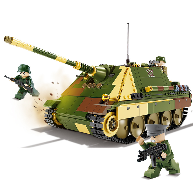 Конструктор KY82061 Kazi Panzerjäger Tiger - германская САУ купить