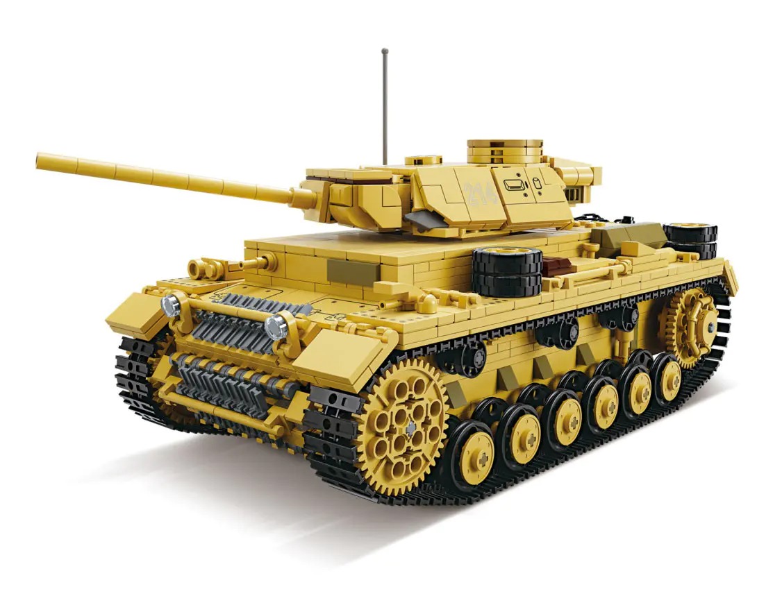 Конструктор KY82062 Kazi Panzerkampfwagen III — немецкий средний