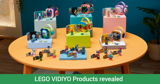 Наборы LEGO VIDIYO теперь официально в продаже