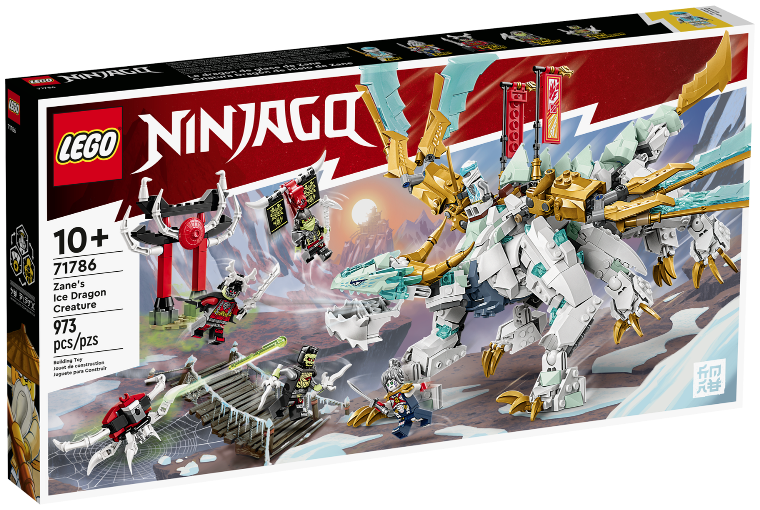 Набор 71786 LEGO Ninjago «Ледяной дракон Зейна» | Новости Bootlegbricks.ru