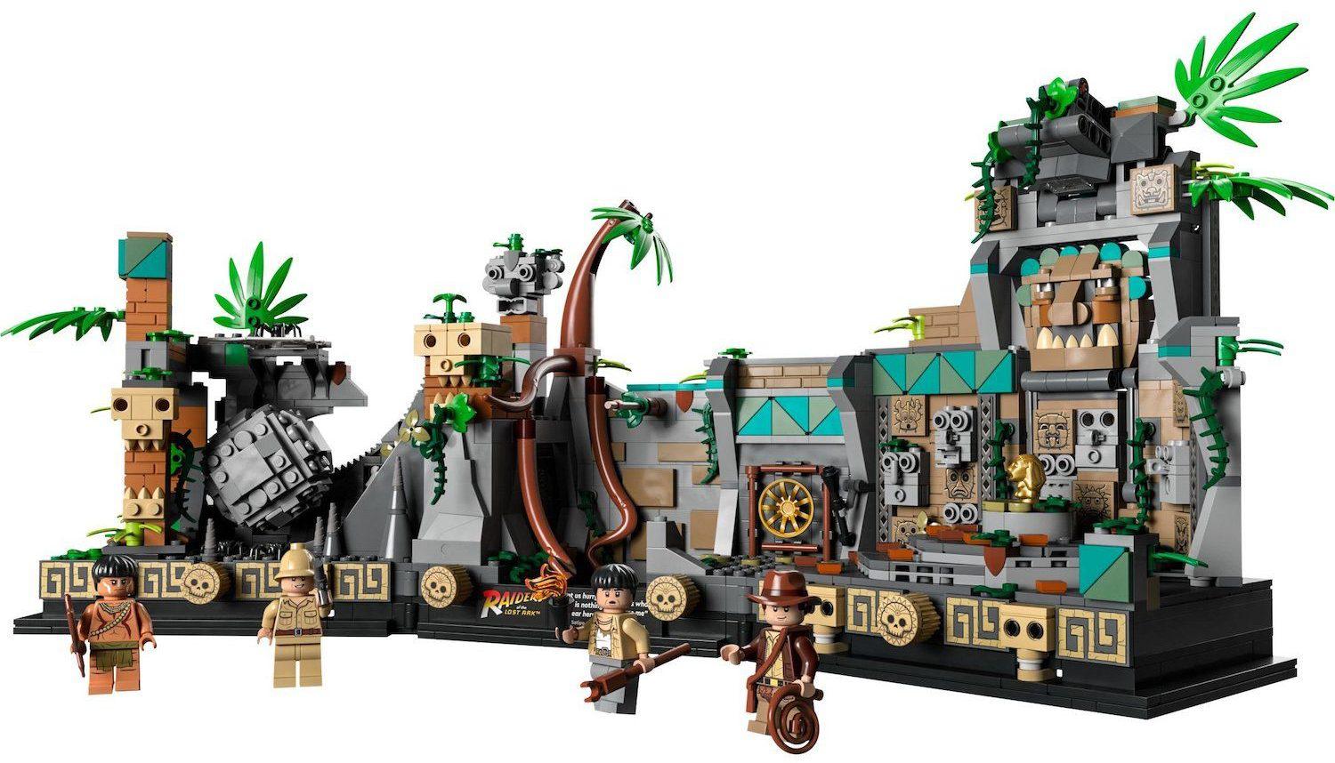 Набор LEGO Indiana Jones «Храм Золотого идола» с диорамой | Bootlegbricks.ru