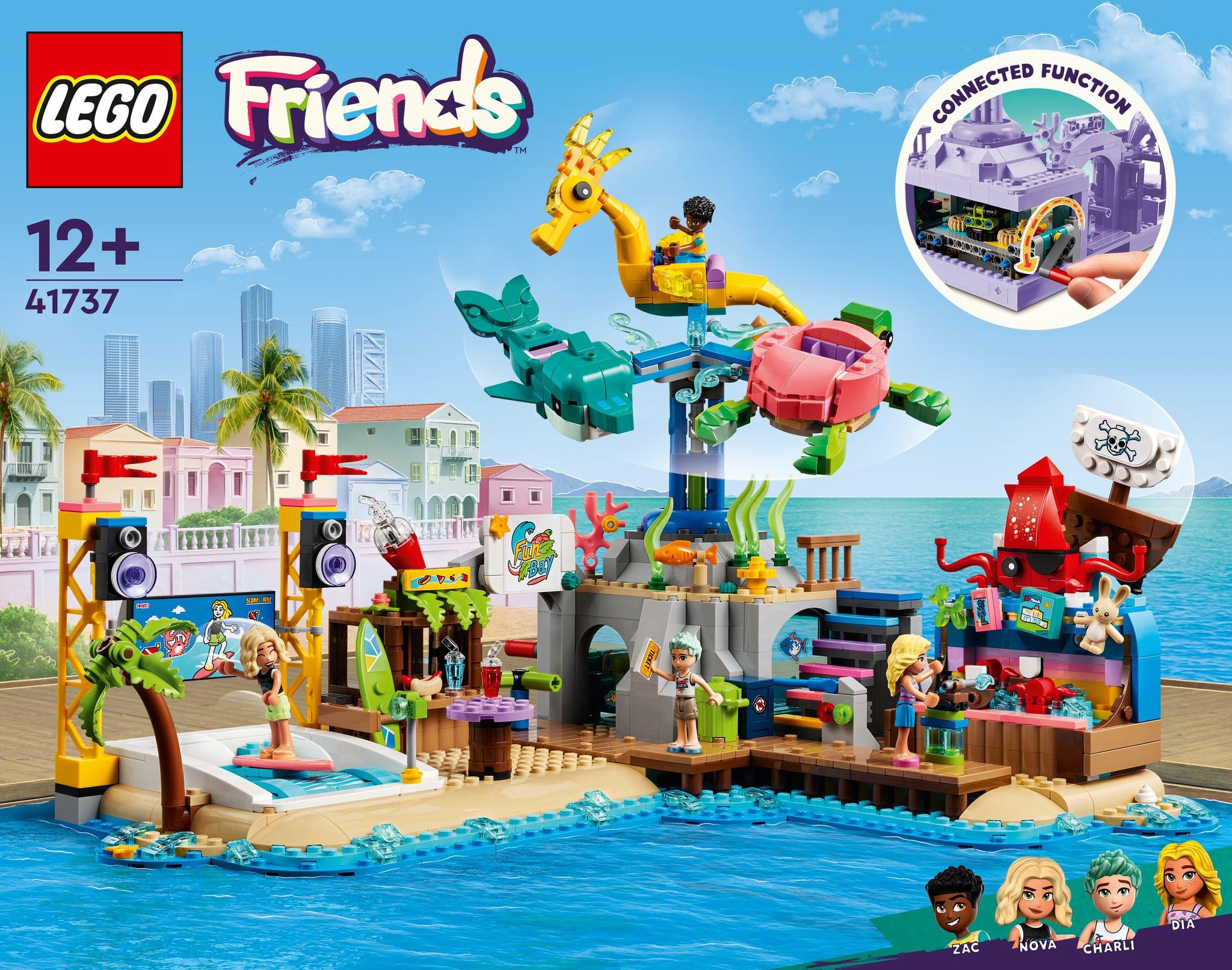 Конструктор 41737 LEGO Friends «Парк развлечений на пляже» |  Bootlegbricks.ru