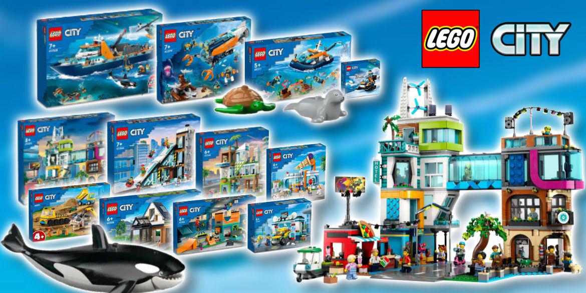 3 основных направления летних новинок LEGO City 2023