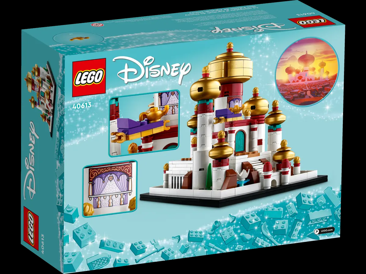 Конструктор 40613 LEGO Disney «Мини-дворец Диснея Аграбы»| Bootlegbricks.ru