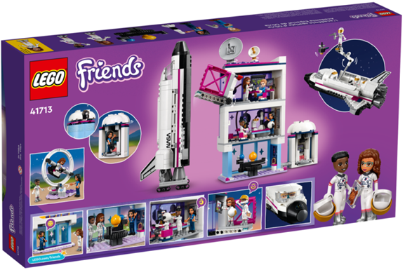 Впервые в истории LEGO Friends подружки готовятся к покорению космоса