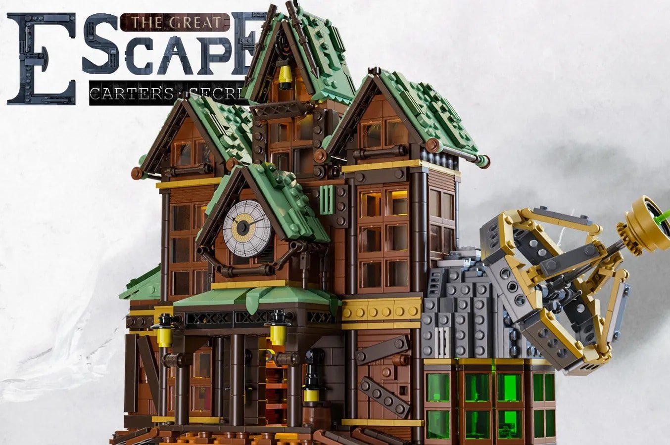 В обзор конкурса идей LEGO вышел набор по сюжету Escape Game |  Bootlegbricks.ru