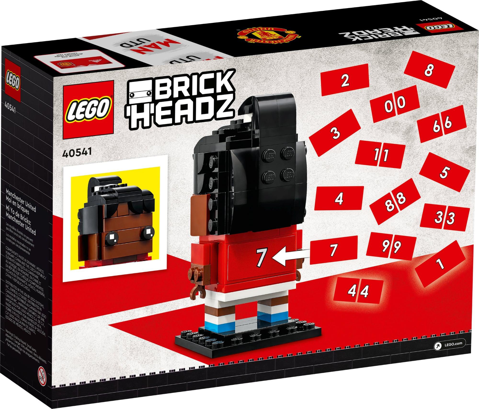 Официально представлен второй набор BrickHeadz с футбольной лицензией