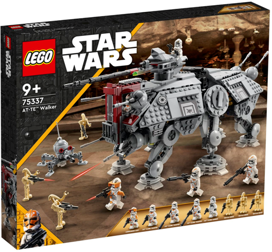 Запуск долгожданного набора 75337 LEGO Star Wars «Шагоход AT-TE» снова откладывается