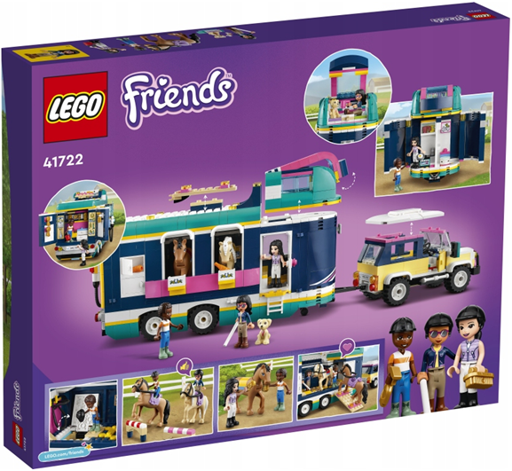 Конструктор LEGO Friends «Трейлер конного шоу» объединил 2 популярные темы