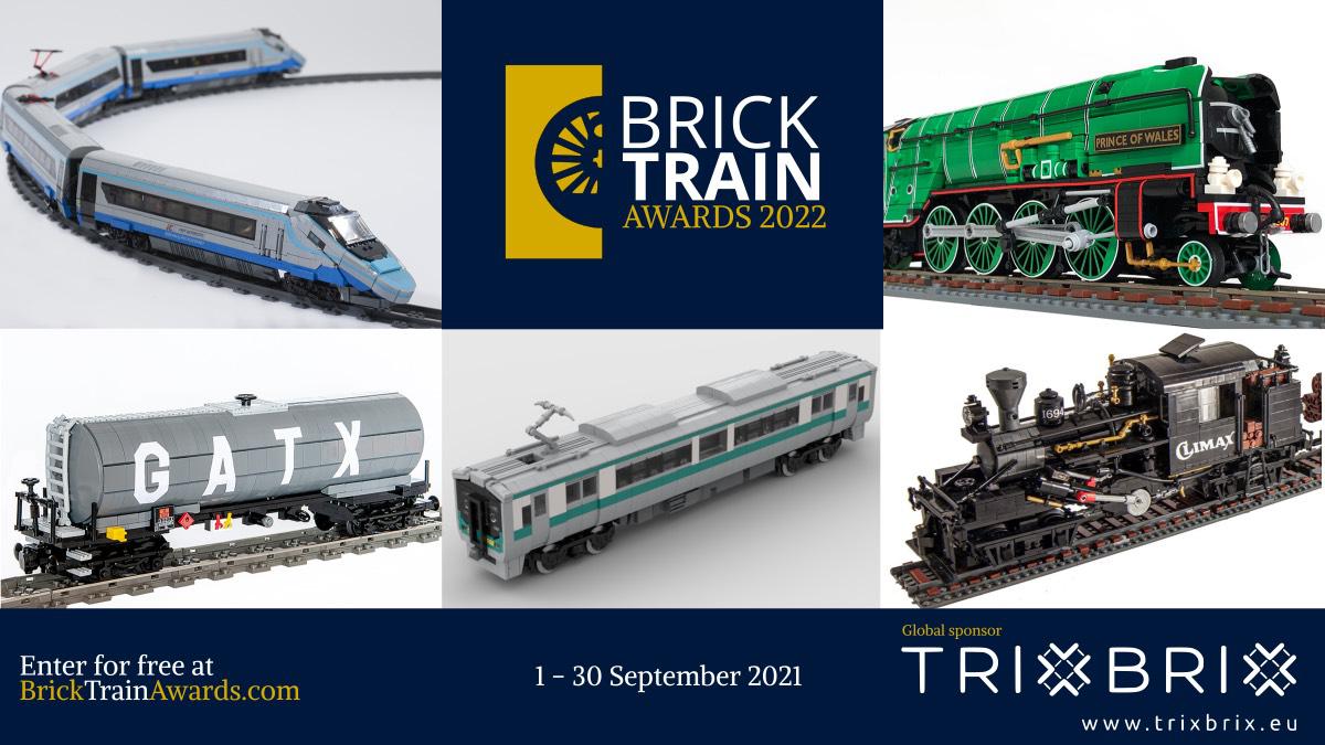 Конкурс LEGO Brick Train Awards пройдет в сентябре 2022 года