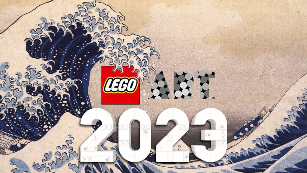 «Большая волна в Канагаве» выйдет в серии LEGO Art в январе 2023 года