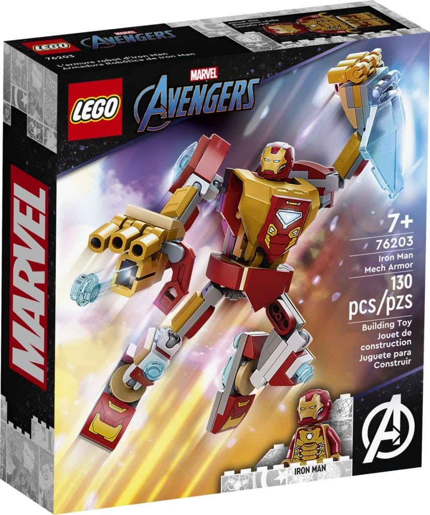 76203 LEGO Marvel «Железный человек: робот»