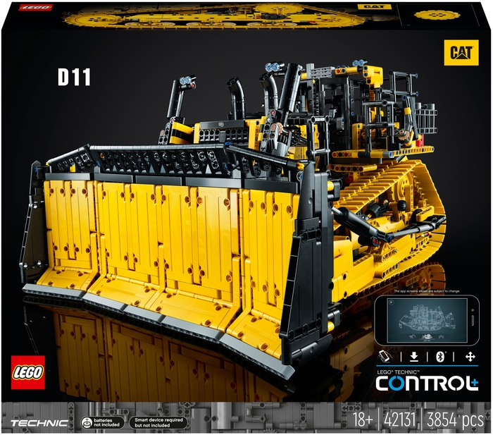 6 место: 42131 LEGO Technic «Бульдозер Cat D11»