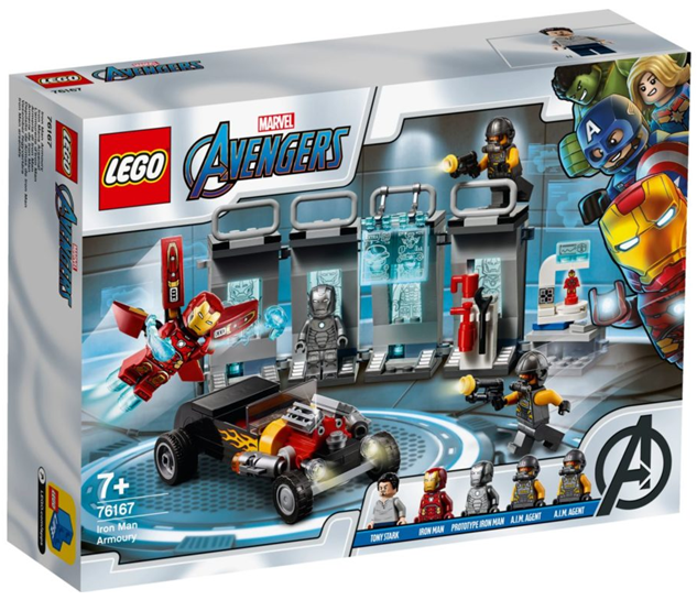 76125 LEGO Marvel «Зал доспехов Железного человека»