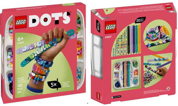 Компания «Лего» представила очередные январские новинки LEGO DOTS-2023