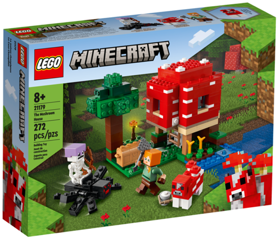 21179 LEGO Minecraft «Грибной домик»