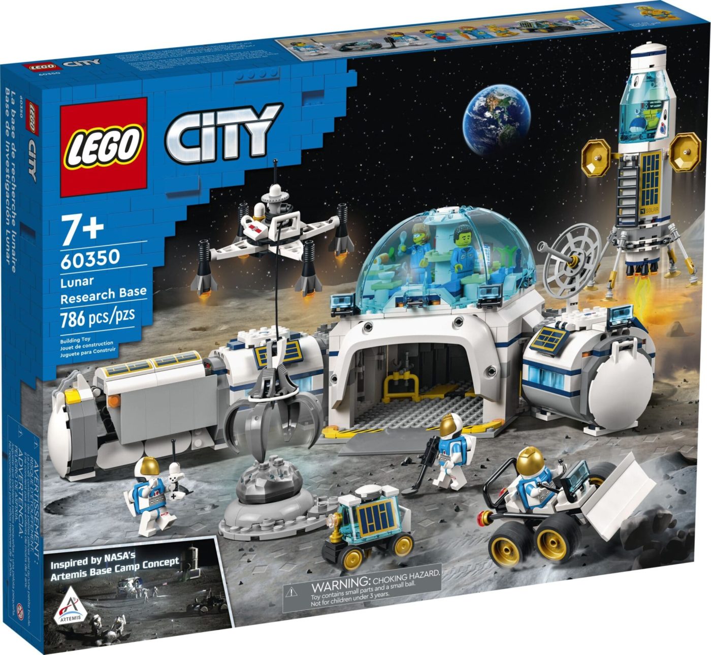 60350 LEGO CITY «Лунная исследовательская база»