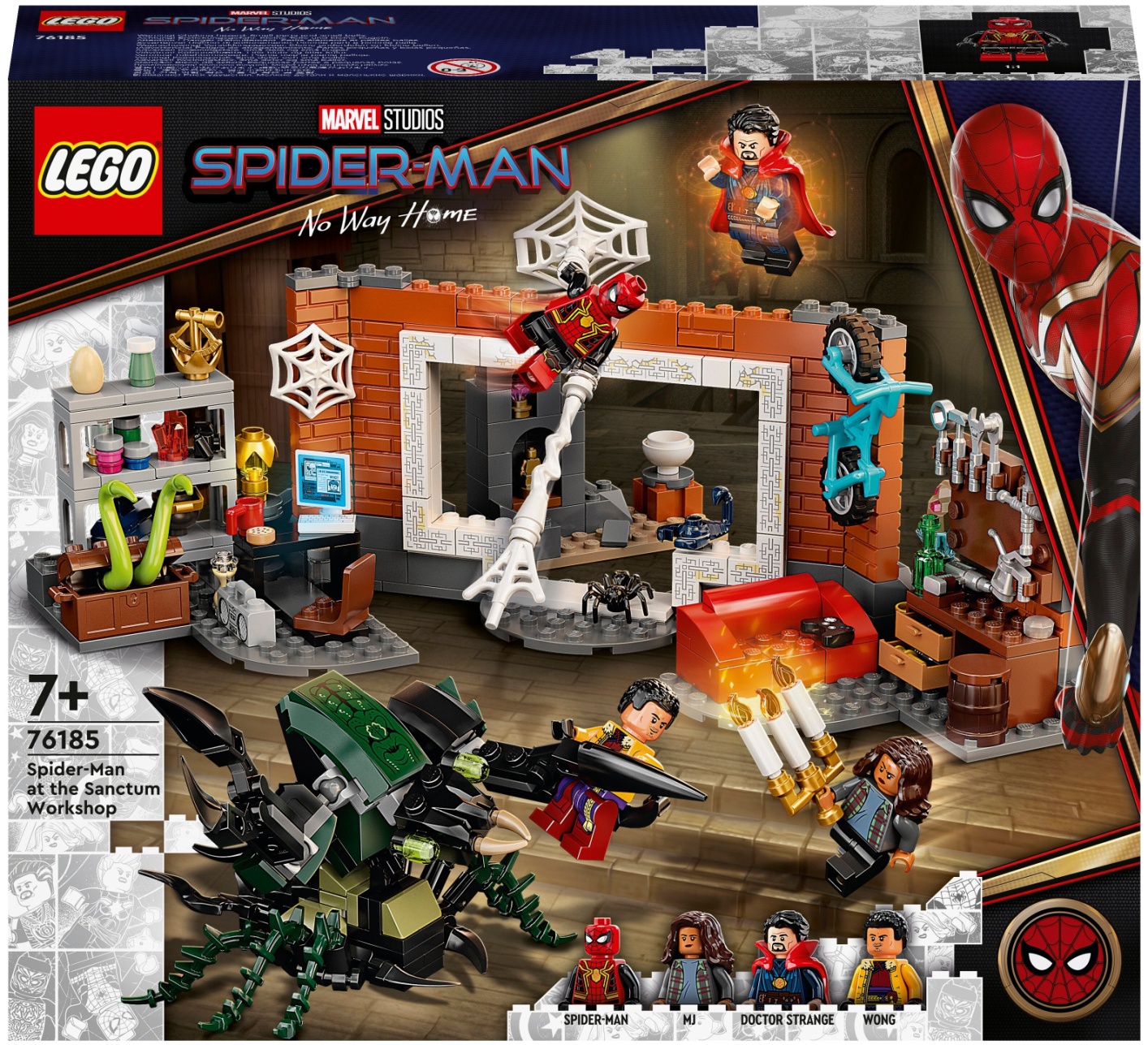 76185 LEGO Marvel «Человек-паук в мастерской Sanctum»