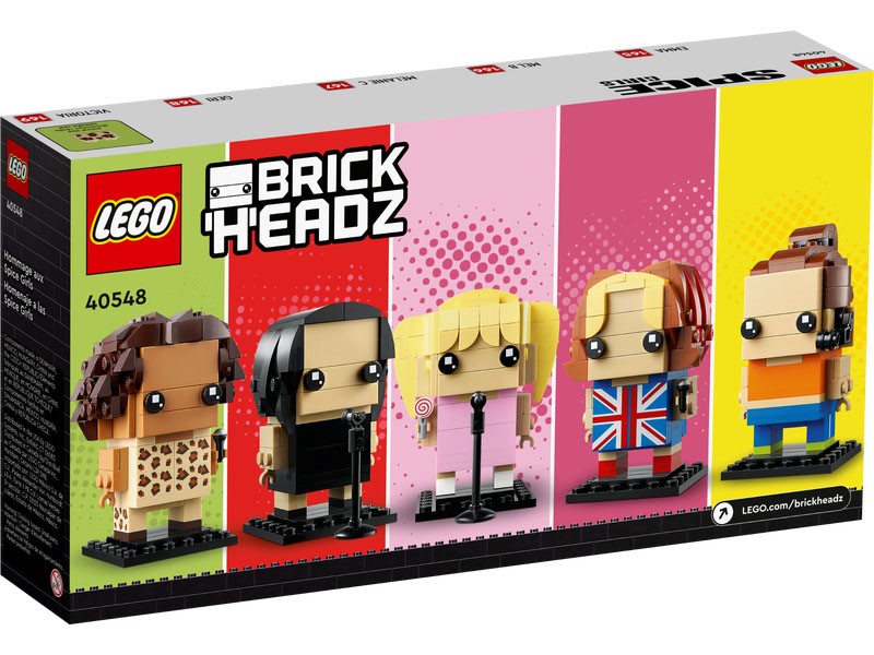 40548 LEGO BrickHeadz «Дань уважения Spice Girls»