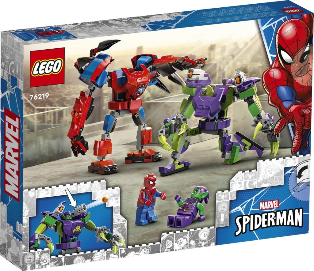 76219 LEGO Marvel «Поединок мехов Человека-паука и зеленых гоблинов»