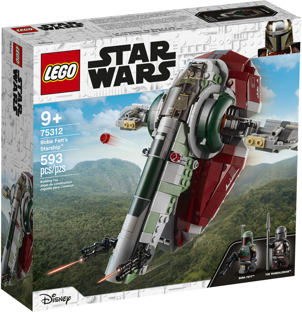 75312 LEGO Star Wars «Звездолет Бобы Фетта»